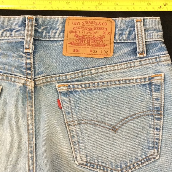 Vintage 80-90’s Levi 501 jeans beautiful fade - Picture 8 of 8